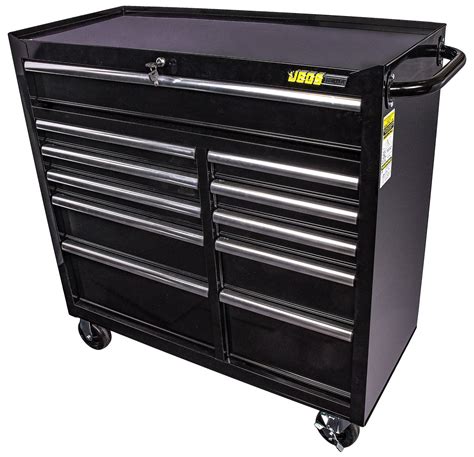 iarge metal industrial lookng pull along tool box|Amazon.com: Roll Around Tool Box.